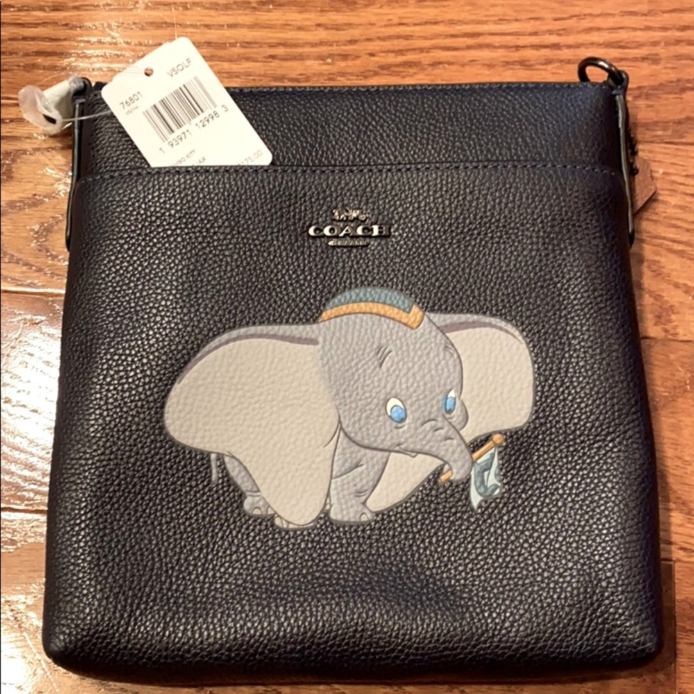 NWT. Disney X Coach dumbo crossbody